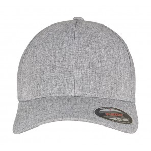 Flexfit Flexfit Heatherlight Cap - Melange Grey - S/M