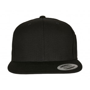 Flexfit Pencil Holder Snapback Cap - Black - OneSize