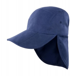 Result Headwear Fold Up Legionnaire Cap - Navy - OneSize