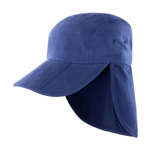 Result Headwear Fold Up Legionnaire Cap - Royal - OneSize