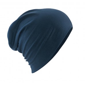 Beechfield Hemsedal Cotton Slouch Beanie - French Navy - OneSize