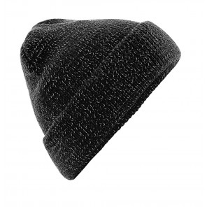 Beechfield Reflective Beanie - Black - OneSize