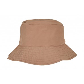 Flexfit Elastic Adjuster Bucket Hat - Beige - OneSize