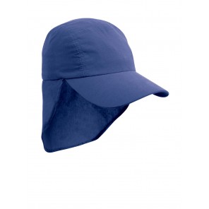 Result Headwear Junior Ulti Legionnaire Cap - Royal - OneSize