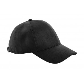 Beechfield Faux Suede 6 Panel Cap - Black - OneSize