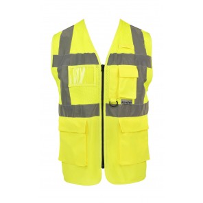 Korntex Mesh Multifunctional Vest "Athens" - Yellow - M