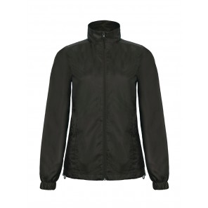 B&C Outerwear ID.601/women Midseason Windbreaker - Black - 2XL