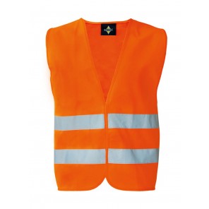 Korntex Basic Car Safety Vest for Print "Karlsruhe" - Orange - XL