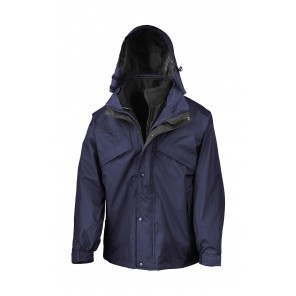 Result 3-in-1 Jacket with Fleece - Navy - XL