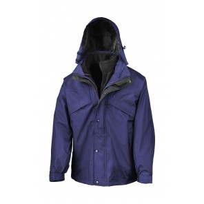 Result 3-in-1 Jacket with Fleece - Royal - XL