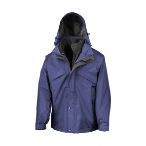 Result 3-in-1 Jacket with Fleece - Royal - S