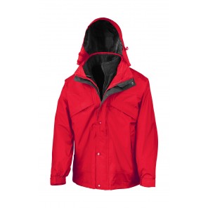 Result 3-in-1 Jacket with Fleece - Red - XL