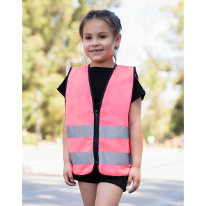 Korntex Signal Zipper Vest for Kids "Aalborg"