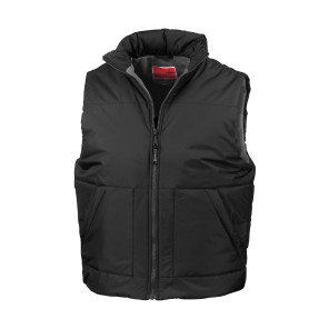 Result Fleece Lined Bodywarmer - Black - M