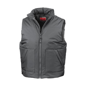 Result Fleece Lined Bodywarmer - Dark Grey - M