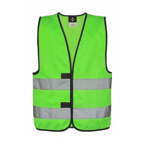 Korntex Signal Vest for Kids "Aarhus" - Neon Green - 2XS