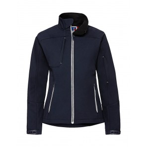 Russell Ladies' Bionic Softshell Jacket - French Navy - XL