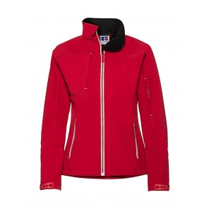 Russell Ladies' Bionic Softshell Jacket - Classic Red - S