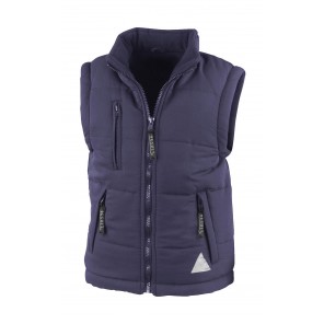 Result Junior Ultra Padded Bodywarmer - Navy - S(5-6)