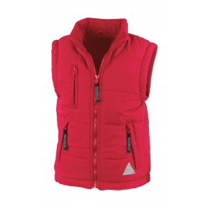 Result Junior Ultra Padded Bodywarmer - Red - S(5-6)