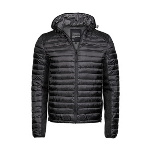 Tee Jays Hooded Outdoor Crossover Jacket - Black - S