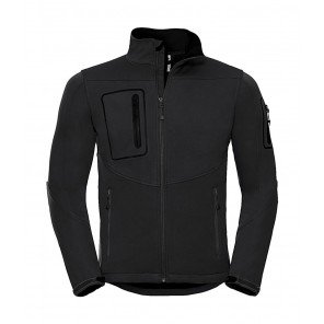 Russell Men's Sportshell 5000 Jacket - Black - M