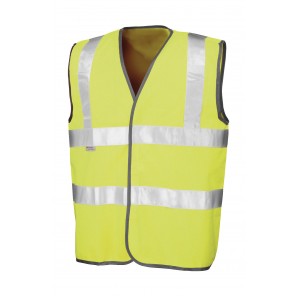 Result Safe-Guard Safety Hi-Vis Vest - Fluorescent Yellow - 2XL