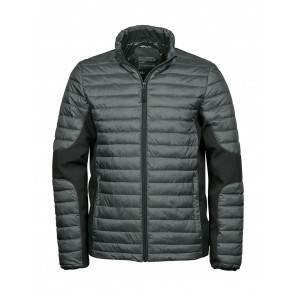 Tee Jays Crossover Jacket - Space Grey/Black - 3XL