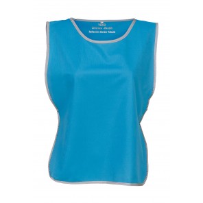 Yoko Fluo Reflective Border Tabard - Sapphire - S/M