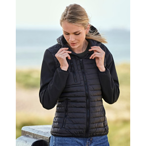 Tee Jays Ladies' Hooded Crossover Jacket