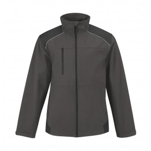 B&C Pro Shield Softshell PRO Jacket - Dark Grey - 4XL