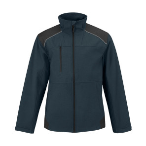 B&C Pro Shield Softshell PRO Jacket - Navy Blue - 4XL