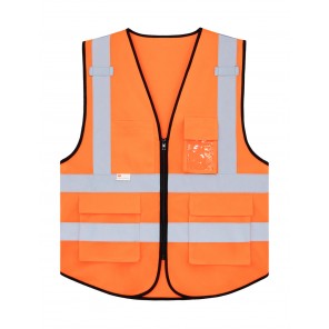 Korntex Premium Executive Safety Vest Munich - Orange - 4XL/5XL