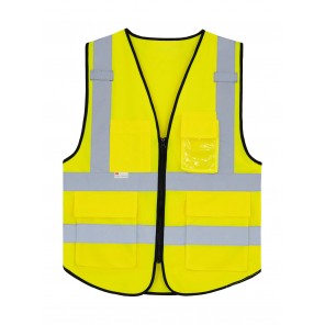 Korntex Premium Executive Safety Vest Munich - Yellow - 4XL/5XL