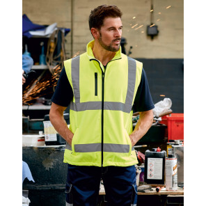 Yoko Fluo Softshell Bodywarmer