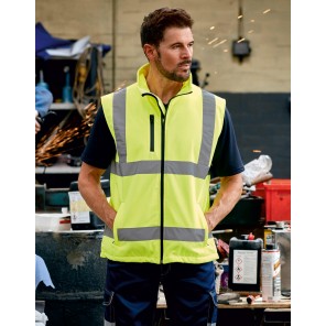 Yoko Fluo Softshell Bodywarmer