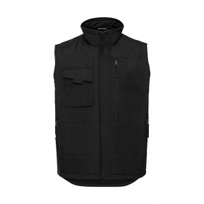 Russell Heavy Duty Workwear Gilet - Black - XS