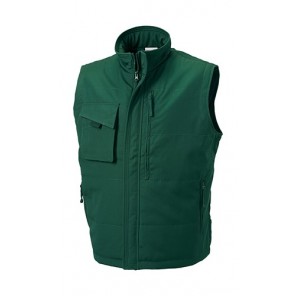 Russell Heavy Duty Workwear Gilet - Bottle Green - 2XL