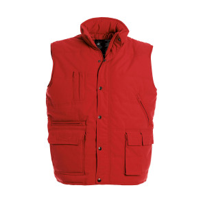 B&C Outerwear Bodywarmer Explorer - Red - S