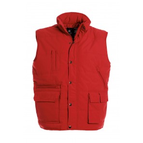 B&C Outerwear Bodywarmer Explorer - Red - 2XL
