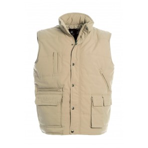 B&C Outerwear Bodywarmer Explorer - Beige - 2XL