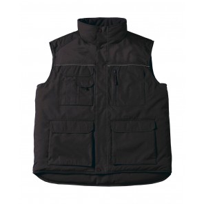 B&C Pro Expert Pro Workwear Bodywarmer - Black - L
