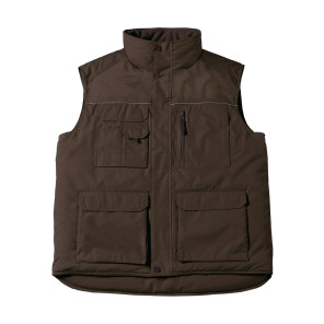 B&C Pro Expert Pro Workwear Bodywarmer - Brown - L