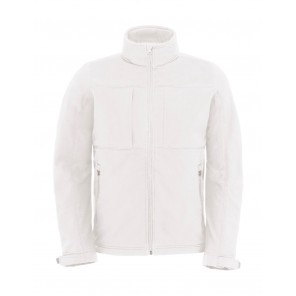 B&C Outerwear Hooded Softshell/men - White - XL