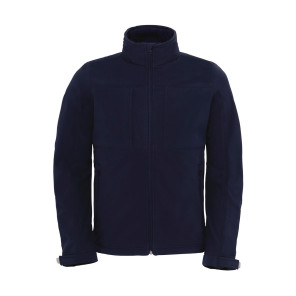 B&C Outerwear Hooded Softshell/men - Navy Blue - XL