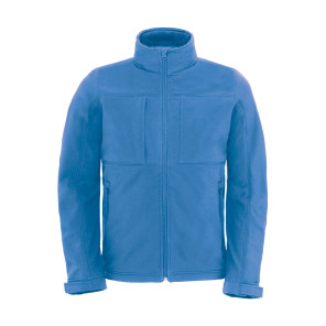 B&C Outerwear Hooded Softshell/men - Blue - L