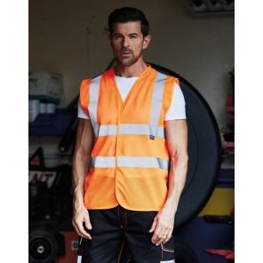 Yoko Fluo Open Mesh Waistcoat