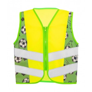 Korntex Children's Safety Vest Action - Soccer Yellow - 2XS