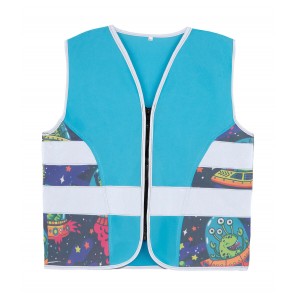 Korntex Children's Safety Vest Action - Alien Blue - 2XS
