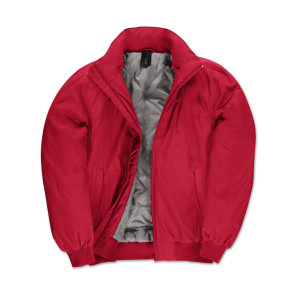 B&C Outerwear Crew Bomber/men Jacket - Red - 3XL